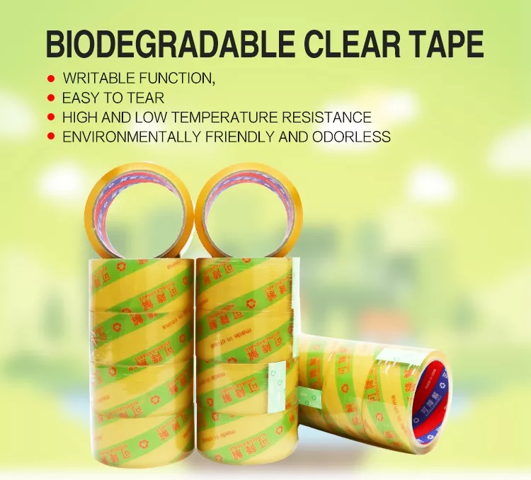 clear biodegradable cellulose tape