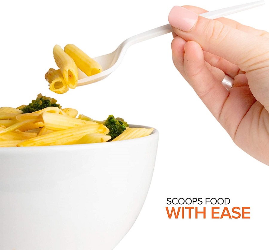 100% Compostable Forks Spoons