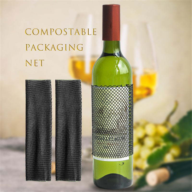 wine bottle netting mesh bag