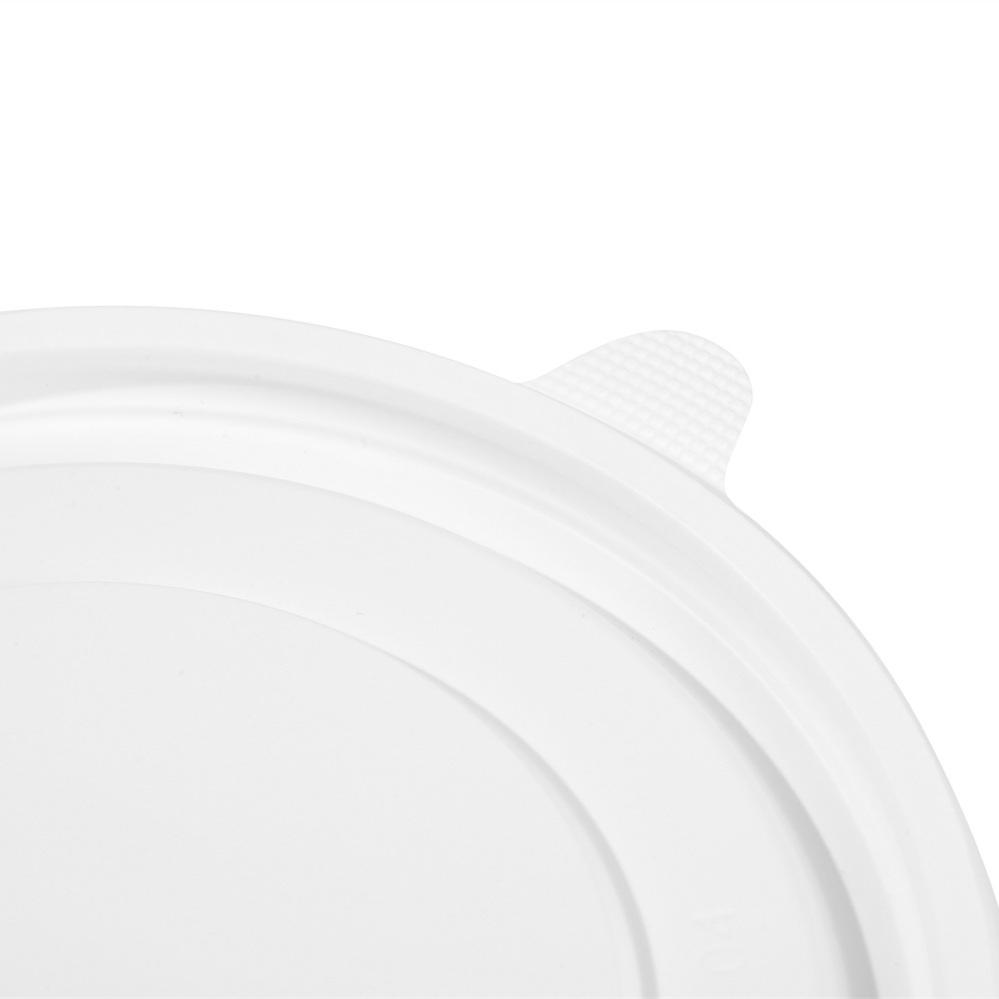 White Round Disposable Food Containers